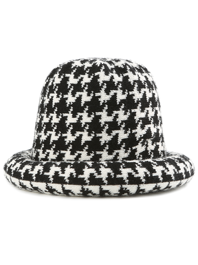 THEONE | Houndstooth Knit Hat - 310MOOD