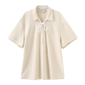 ICON Summer Teddy French Terry Top - Ivory