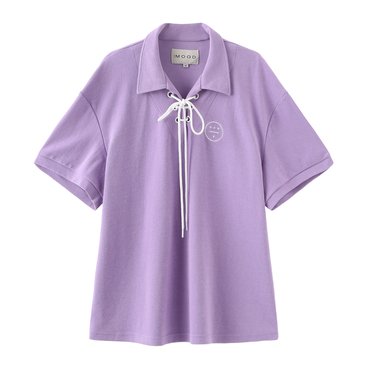 ICON 夏季泰迪毛圈布上衣 - 紫色