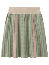 Knit Skirt - Green Tea - 310MOOD