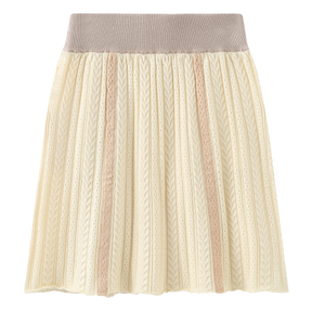 Knit Skirt - Vanilla - 310MOOD