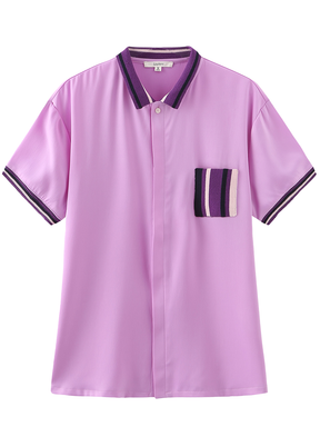 Elite Short Sleeve Shirt - Purple