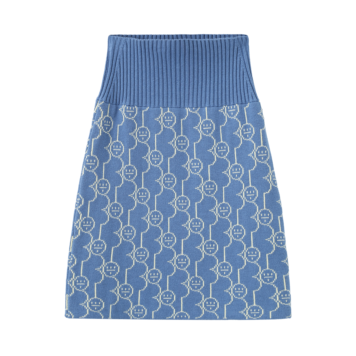 ICON Monogram Skirt _ Blue
