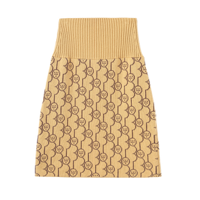 ICON Monogram Skirt _ Curry