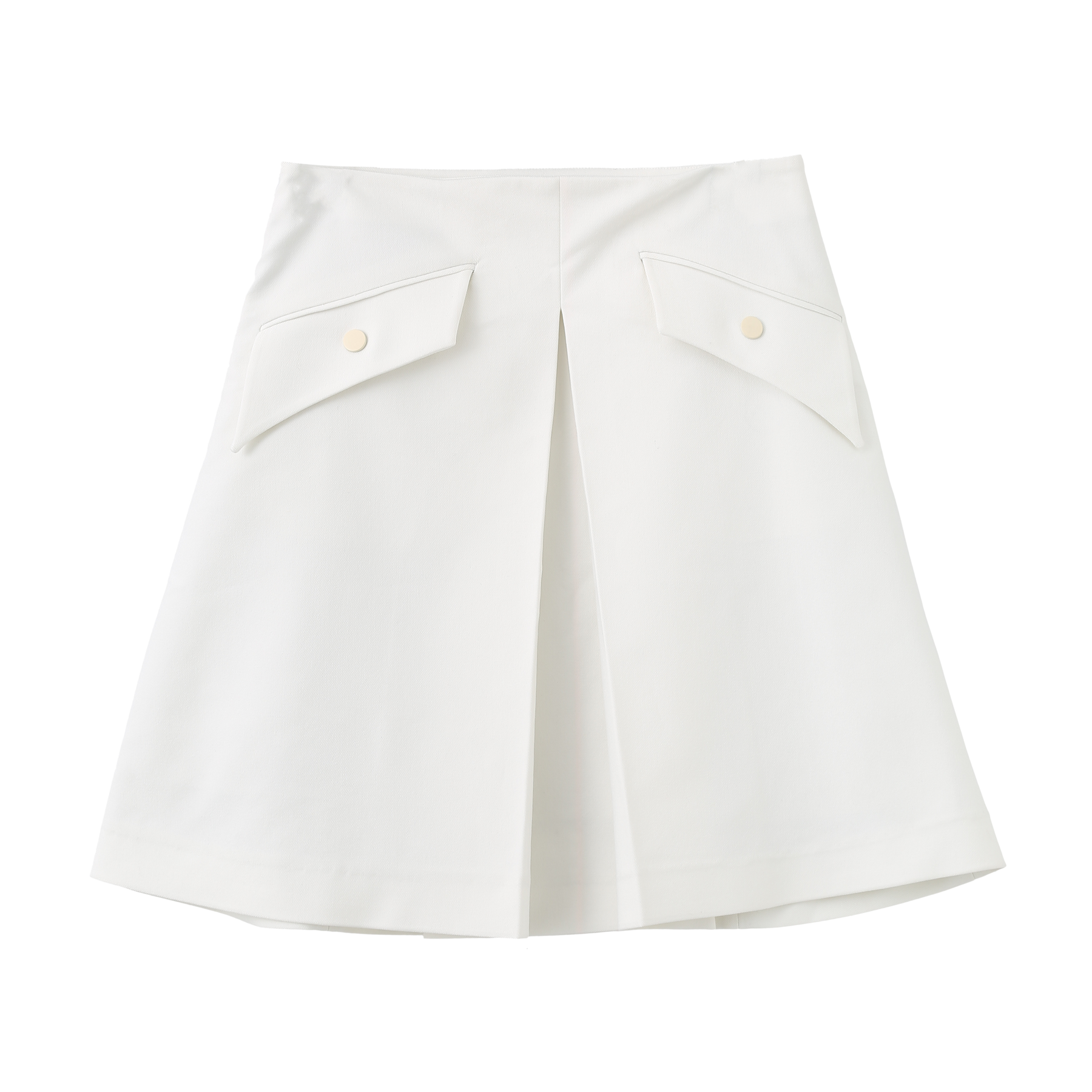 Melting Man Lace Skirt_White